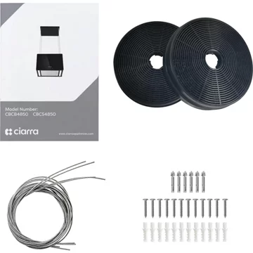 Hotte décorative îlot CIARRA CD4850S – Image 2