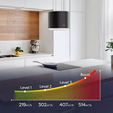 Hotte décorative îlot CIARRA VM4838B – Image 7