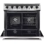 Piano de cuisson induction FALCON Semi Pro 900S 90 ARDOISE NICKEL BROSSÉ – Image 2
