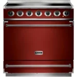 Piano de cuisson induction FALCON Semi Pro 900S 90 ROUGE CERISE NICKEL