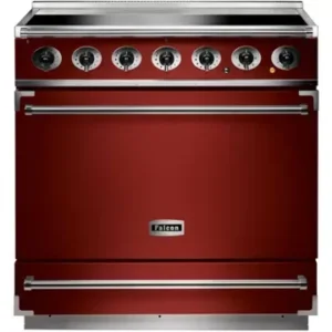 Piano de cuisson induction FALCON Semi Pro 900S 90 ROUGE CERISE NICKEL