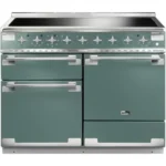 Piano de cuisson induction FALCON ELISE 110 VERT MINERAL MAT NICKEL BROSSÉ