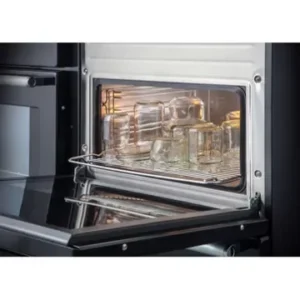 Piano de cuisson induction FALCON NEXUS STEAM 110 ivoire/chrome : cuisson vapeur innovante et performance professionnelle pour votre cuisine.