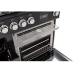 Piano de cuisson induction FALCON NEXUS STEAM 110 CHARBON Mat satiné