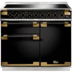 Piano de cuisson induction FALCON ELISE LUXE TAB IND 100 CMNOIR LAITON – Image 2