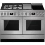 Piano de cuisson induction FALCON ELISE LUXE TAB IND 110 CMINOX et NOIR LA – Image 4