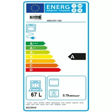 Piano de cuisson induction FALCON Semi Pro MERCURY 100 NOIR BRILLANT INOX – Image 2