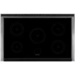 Piano de cuisson induction FALCON Semi Pro MERCURY 100 NOIR MAT INOX POLI – Image 4