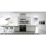 Piano de cuisson induction FALCON Semi Pro MERCURY 100 NOIR MAT INOX POLI – Image 3