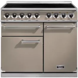 Piano de cuisson induction FALCON Semi Pro DELUXE 100 FAUVE NICKEL BROSSÉ