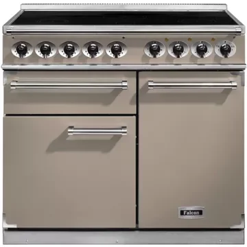 Piano de cuisson induction FALCON Semi Pro DELUXE 100 FAUVE NICKEL BROSSÉ