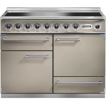 Piano de cuisson induction FALCON Semi Pro DELUXE 110 FAUVE NICKEL BROSSÉ