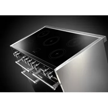 Piano de cuisson induction FALCON Semi Pro MERCURY 110 NOIR BRILLANT INOX – Image 2