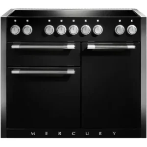 Piano de cuisson induction FALCON Semi Pro MERCURY 110 NOIR MAT INOX POLI