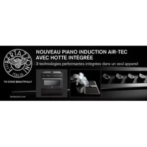 Piano de cuisson induction aspirante BERTAZZONI PROCH94I1EART orange – Image 4