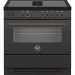 Piano de cuisson induction aspirante BERTAZZONI PROCH94I1ECAT carbone