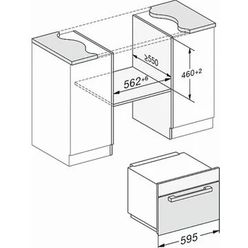 Micro ondes grill encastrable MIELE M 7244 TC NR – Image 5