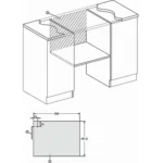 Micro ondes grill encastrable MIELE M 7244 TC NR – Image 2