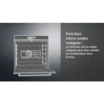 Micro ondes combiné encastrable SIEMENS CM585AGS1F – Image 3