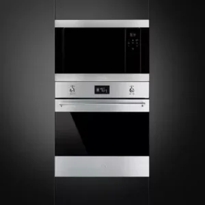 Micro ondes grill encastrable SMEG FMI320X2 – Image 2