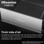 Réfrigérateur multi portes HISENSE RQ768N4GBE freshfit – Image 14
