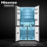 Réfrigérateur multi portes HISENSE RQ768N4GBE freshfit – Image 12