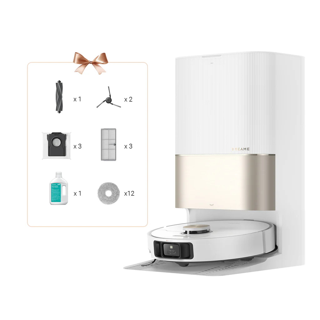 Robot Aspirateur Laveur DREAME X40 Ultra Complete blanc – Image 4