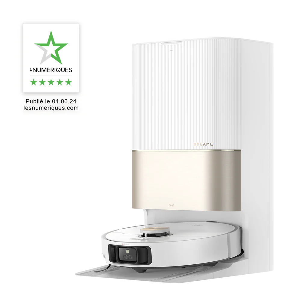 Robot Aspirateur Laveur DREAME X40 Ultra Complete blanc – Image 3