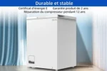 Congélateur coffre CHiQ congélateur FCF142DE- 142L – Blanche – Faible consommation – Mode de congélation rapide -32℃ – Image 3