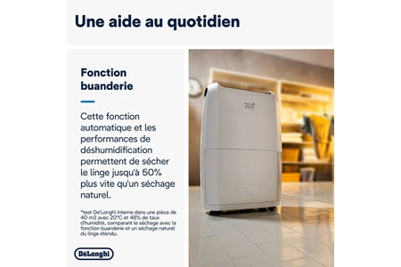 Déshumidificateur Delonghi DDSX225 – Image 3