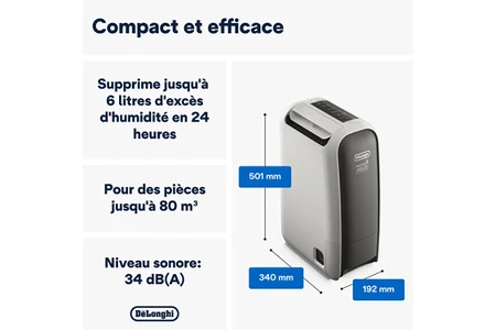 Déshumidificateur Delonghi DNS 65 – Image 2