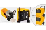 Déshumidificateur Sovelor Déshumidificateur Professionnel mobile sur roues 780W 500m3/h DR56L – Image 3