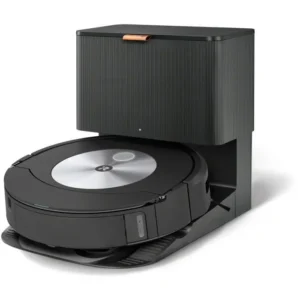 iRobot Roomba Combo J7+ Robot Aspirateur et Laveur avec Système de vidage automatique – Détecteur de tapis et moquettes