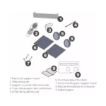 Clim fixe unité intérieur OPTIMEO OAC-250-RE2 – Image 3
