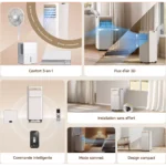 Climatiseur DREAME P-Wind 9K-Camel Gold – Image 9