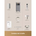 Climatiseur DREAME P-Wind 9K-Black Gold – Image 2