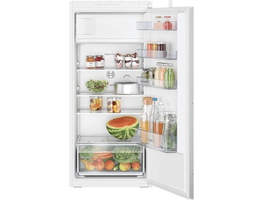 BOSCH - Réfrigérateur encastrable 1 porte KIL42NSE0 Série 2, EcoAirflow, 187 L