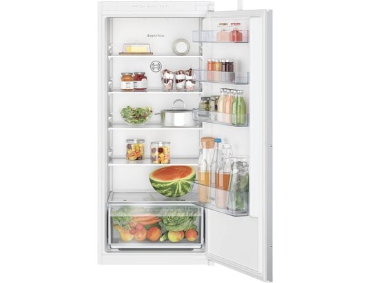 BOSCH - Réfrigérateur encastrable 1 porte KIR41NSE0 Série 2, EcoAirflow, 204 L